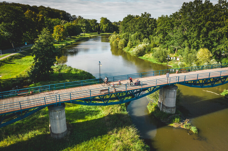 Abbildung Oder Neisse Radweg Bad Muskau