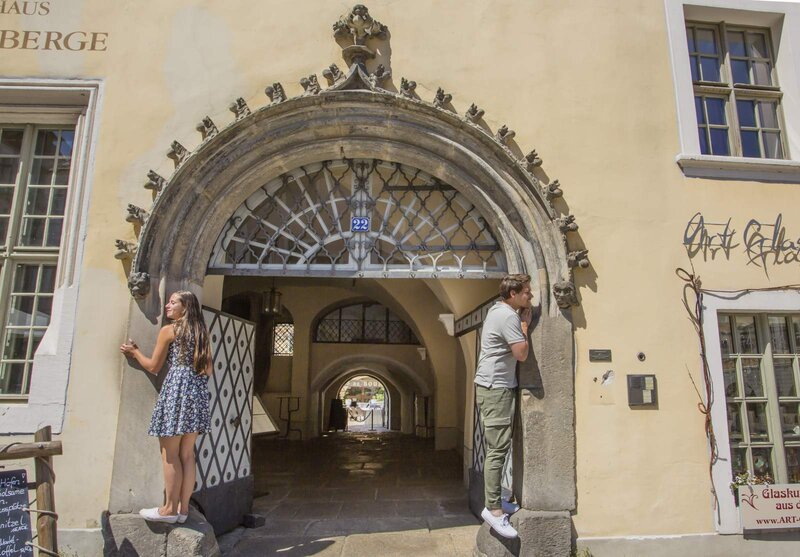 Abbildung Goerlitz centrum miasta Fluesterbogen