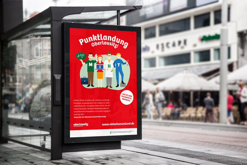 Kampania motywująca wykwalifikowanych pracowników Abbildung Kampania motywująca wykwalifikowanych pracowników
