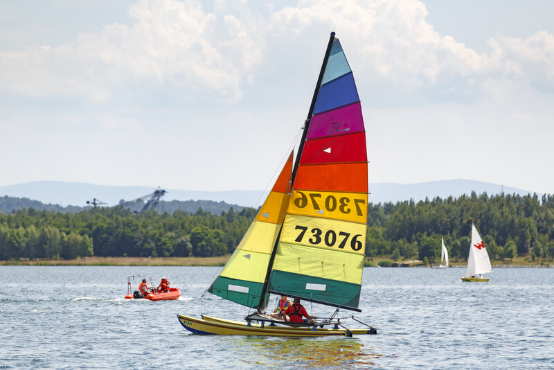 Abbildung Berzdorfer See plachetnice regata