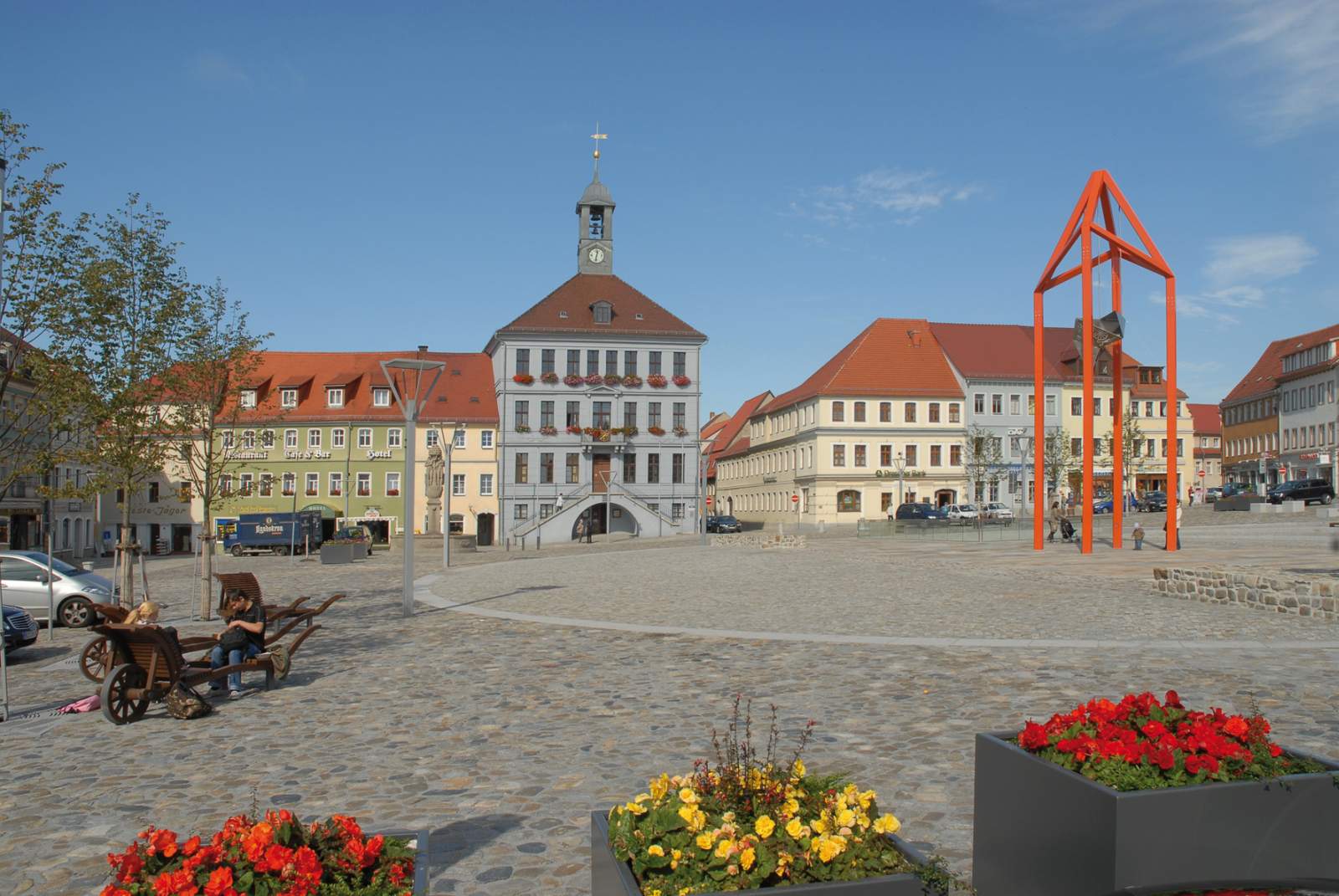 Altmarkt Bischofswerda Abbildung Altmarkt Bischofswerda